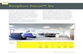 Ecophon Focus™ Ds Ds-PRODUCT-DE.pdf · Montageskizze (M208) für ecophon focus Ds in DirektMontage siehe Materialspezifikation hauptschiene mit connect Wandbefestigung abhängung