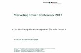 Marketing Power Conference 2017 - Contentserv · PDF filesensitives Marketing –iPaaS (integration Platform as a Service) Customer Experience Management für „agiles Marketing“