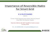 Importance of Reversible Hydro - IEEEsites.ieee.org/isgt-asia-2014/files/2014/05/Key-Note-1-IEEE-ISGT... · •Kundah : Survey, Dam, Tunnel •Parambikulam : Weak zone, Transport