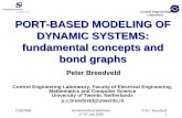 Control Engineering Laboratory PORT-BASED MODELING · PDF fileControl Engineering Laboratory PORT-BASED MODELING OF ... iconic diagrams, (linear graphs), block diagrams, ... Physical