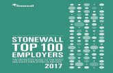 Top 100 Employers -  · PDF fileii stonewall stonewall’s top 100 employers is a definitive list showcasing the best employers for lesbian, gay, bi and trans staff. the list