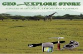 suppliers of geological 8: exploration ... - Geo-Explore Storegeoexplorestore.co.za/Portals/9/GeoExploreStore.pdf · Introduction "Geo-Explore Store (Pty) Ltd was established in 2009