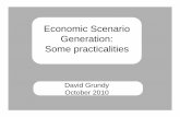 Economic Scenario Generation: Some · PDF file3 My experience of stochastic models •Economic scenario generators Toy ESGs – interest rate, equity, credit spread GeneSIS TSM * •Projection