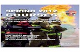 SPRING 2012 COURSES - Ocean County Government Center/PDFs/NJFDSCourseBook.pdf · SPRING 2012 COURSES FOR ... MULTIPLE DWELLING INSPECTOR ... selection of specialty training programs
