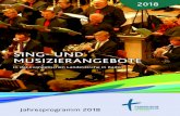 SING- UND MUSIZIERANGEBOTE -   · PDF file2018 Jahresprogramm 2018 SING- UND MUSIZIERANGEBOTE in der Evangelischen Landeskirche in Baden