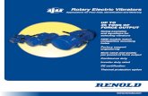 UP TO 25 TONS OF FORCE OUTPUT - Renold · PDF file25 TONS OF FORCE OUTPUT Sizing ... The Renold AJAX R/KBM and R/KBC Series is the most economical vibrator ... variable speed control