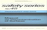 Manual on Decontamination of Surfaces - Nucleus Safety Standards/Safety_Series... · ethiopia finland france ... manual on decontamination of surfaces iaea, vienna, 1979 ... c. united
