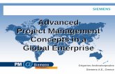 Advanced Project Management Concepts in ... - HAU …conferences.hau.gr/.../presentations/Grigoris_Androutsopoulos.pdf · Advanced Project Management Concepts in a Global Enterprise