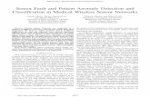 Sensor Fault and Patient Anomaly Detection and ... · PDF fileIndex Terms—Wireless Sensor Networks, Sensor Faults, Per-sonal Area Networks, healthcare and remote patient monitoring,