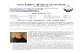 The Lamb of God Chronicle - webzoom.freewebs.comwebzoom.freewebs.com/lognet/Chronicles/1711 Lamb of God Chronicle... · The Lamb of God Chronicle ... has gone to the Lord. o Robert