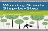 Winning Grants Step by Step: The Complete Workbook for ... · PDF filePlanning, Developing, and Writing Successful Proposals ... the complete workbook for planning, developing, ...