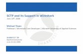 SCTP and its Support in Wireshark · PDF fileSHARKFEST '09 | Stanford University | June 15–18, 2009 SCTP and its Support in Wireshark June 18th,