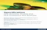 Specification - Edexcel, BTEC, LCCI and EDI | Pearson ...qualifications.pearson.com/content/dam/pdf/A Level/Business Studies... · Unit 1: Developing New Business Ideas at Advanced