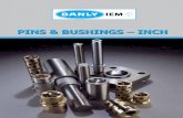 PINS & BUSHINGS – INCH - Dayton Lamina · PDF filePINS & BUSHINGS – INCH ... DaNly IeM is a leading manufacturer of die and mold components supplied globally to the parts ... Removable