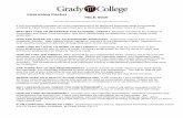 Internship Packet TELE 5010 - Grady  · PDF fileInternship Packet TELE 5010 ... Compile a week-by-week report of your work during the internship. ... such as Coca Cola,