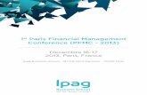 1st Paris Financial Management Conference (PFMC - …khuongnguyen.free.fr/PFMC2013.pdf3 CONFERENCE SCOPE This 1st Paris Financial Management Conference (PFMC-2013), hosted by the IPAG
