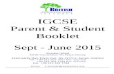 IGCSE dates and deadlines - British International · Web viewIGCSE Codes and Components Mathematics subject level code components taken Maths 0580 Core AY Paper 1 paper 3 Ext BY paper