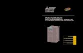A800/F800 PLC FUNCTION PROGRAMMING · PDF file3.16 Self-diagnostic function ... 3.25.11 Other instructions: non-processing ... ... download of the latest manuals is free at the Mitsubishi