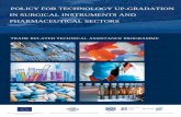 Policy for Technology Upgradation in Surgical Instruments ... · PDF fileIN SURGICAL INSTRUMENTS AND ... Surgical Instruments Industry Production Flowchart ... Pakistan’s Major Pharmaceutical