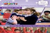 Catalogue 2018 - s3.amazonaws.comand+Guide/Jolly+Music... · Jolly Music is a progressive and structured music curriculum based on the ... • Well sequenced lesson plans • Supporting