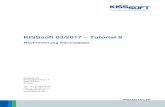 KISSsoft 03/2017 – Tutorial 8 · PDF filenach DIN 3990 nachrechnen ... Qualität [Q] (DIN 3961) 8 / 8 Flankenlinienkorrektur Endrücknahme Tragbild ohne Nachweis oder ungünstig