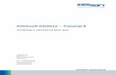 KISSsoft 03/2012 – Tutorial 8 · PDF fileKISSsoft 03/2012 – Tutorial 8 ... Analyze it according to DIN 3990 ... (DIN 3961) 8 / 8 Tooth trace modification End relief