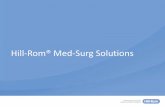 Hill-Rom® Med-Surg · PDF file61.5% AccuMax Quantum™ Surfaces helped decrease facility-acquired pressure ulcers by Clinically shown to help reduce facility-acquired pressure ulcers