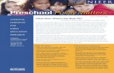Issue 9 / December 2004 Class Size: What’s the Best Fit ...nieer.org/wp-content/uploads/2016/08/9.pdf · 3 Preschool Policy Matters December 2004 States 4s 3s 4s 3s 4s 3s 4s 3s