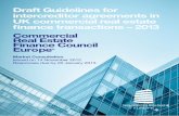Draft Guidelines for intercreditor agreements in UK ... · PDF fileDraft Guidelines for intercreditor agreements in UK commercial real estate finance transactions – 2013 ... Interco