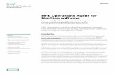 HPE Operations Agent for NonStop software · PDF fileHPE Operations Agent for NonStop software (known in short as OVNM) is designed as an ... • ACI BASE24—EPS • ACI BASE24 Classic
