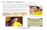 November 2015 Bhutan’s 2015 Gross National Happiness · PDF fileThe 4 pillars and 9 domains of GNH The Four Pillars of GNH Bhutan’s development progress has four pillars: political,