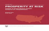 JANUARY 2012 PROSPERITY AT RISK - Harvard Business · PDF fileThe March 2012 issue of Harvard Business Review will present analyses of critical areas that drive ... Working with Abt