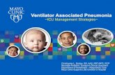 Ventilator Associated Pneumonia - vnaccemt.org.vnvnaccemt.org.vn/files/media/201611/11-vap.pdf · Ventilator Associated Pneumonia! ... Nursing Education Specialist ... Use of a level