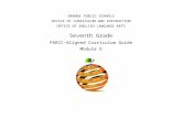 · Web viewORANGE PUBLIC SCHOOLS OFFICE OF CURRICULUM AND INSTRUCTION OFFICE OF ENGLISH LANGUAGE ARTS Seventh Grade PARCC-Aligned Curriculum Guide Module D School Year 2016-2017 ...