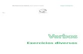 Exercícios diversos -   · PDF file1 EBI Charneca de Caparica, Exercícios diversos Prof. Teresa Pomb ☺ Língua Portuguesa