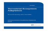 Terrestrial Ecosystem Adaptation - Resources for the · PDF fileTerrestrial Ecosystem Adaptation ... Vegetation Response and Phenology ... n this report, we evaluate adaptation issues