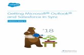 Getting Microsoft® Outlook® and Salesforce in Synclogin.salesforce.com/help/pdfs/en/sfo_getting_started_guide.pdf · To upgrade from Salesforce for Outlook v2.5.0. or later, continue