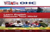 Learn English Discover Your World · PDF file15 schools in top travel and English study destinations ... Creative Methodology ... Slang and Idioms Cultural Studies English for Job