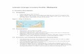 Climate Change Country Profile: · PDF fileClimate Change Country Profile: Malaysia 1. ... Malaysian Meteorological Department studies: ... Control and Prevention in 9th Malaysian