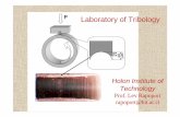 Laboratory of Tribology - · PDF fileThe IF Nanoparticles in an Interface C. Drummond et al., Micro‐ tribology and friction‐induced material transfer in WS 2 nanoparticle additives,