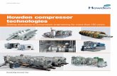 Howden compressor technologies Compressor Brochure.pdf · Butadiene, Ethylene, LDPE • • • ... procedure and containment of process ... and problem-free commissioning.