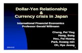 Dollar-Yen Relationship Currency crisis in gerald/econ429/japan.pdf2004-04-22 1 Dollar-Yen Relationship & Currency crisis in Japan International Financial Economics Professor Gerald