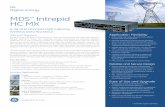 Intrepid HC MX - GE Grid · PDF filemicrowave backhaul capability based ... the MDS Intrepid HC MX suitable for public safety and ... Future Migration to 4G/LTE With the MDS Intrepid