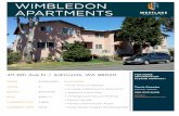 WIMBLEDON APARTMENTS - · PDF filewimbledon apartments price$1,500,000 units4 $/unit $375,000 $/sf $283.77 current cap 2.96% current grm 23.13. travis kannier principal | broker 206.505