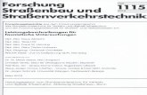Forschung 1115 Heft Straßenbau und · PDF fileFM4 Telemetrie - Fledermäuse . . . . . 189 A 1 Verhören, Sichtbeobachtung und Handfänge -Amphibien 191 ... (Vertigo angustior, V.