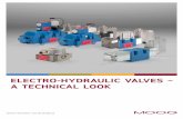ELECTRO-HYDRAULIC VALVES – A TECHNICAL LOOK - · PDF file2 MOOG VALVE TYPES EXPLAINED Moog Electro-hydraulic Valves Whenever the highest levels of motion control performance and