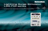 Lightning Surge Simulator LSS-F03 series -  · PDF fileCompliant with IEC61000-4-5 Edition 3 requirements Lightning Surge Simulator LSS-F03 series