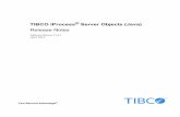 TIBCO iProcess Server Objects (Java) Release Notes · PDF fileTIBCO iProcess Server Objects (Java) Release Notes 2 | Release Notes New Features The following new features have been