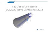 Ray Optics Minicourse - KESCO · PDF fileWhat is the Ray Optics Module? ... formulation (using either RF or Wave Optics Module) ... retroreflector – Diffraction grating