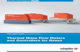 Thermal Mass Flow Meters and Controllers for Gases red · PDF filesmart controller GSC ... Full scale of measuring range (air) ... Thermal Mass Flow Meters and Controllers for Gases